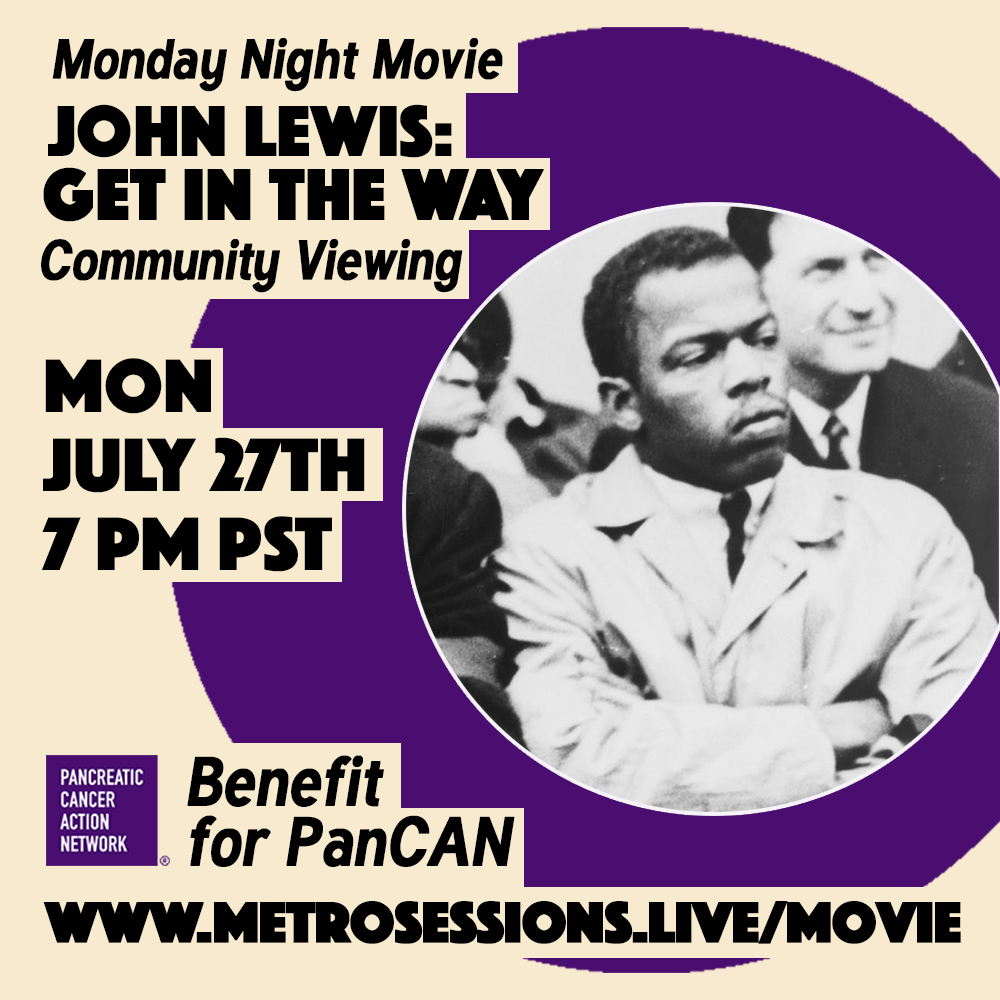 John Lewis Get in The Way Community Viewing flyer 